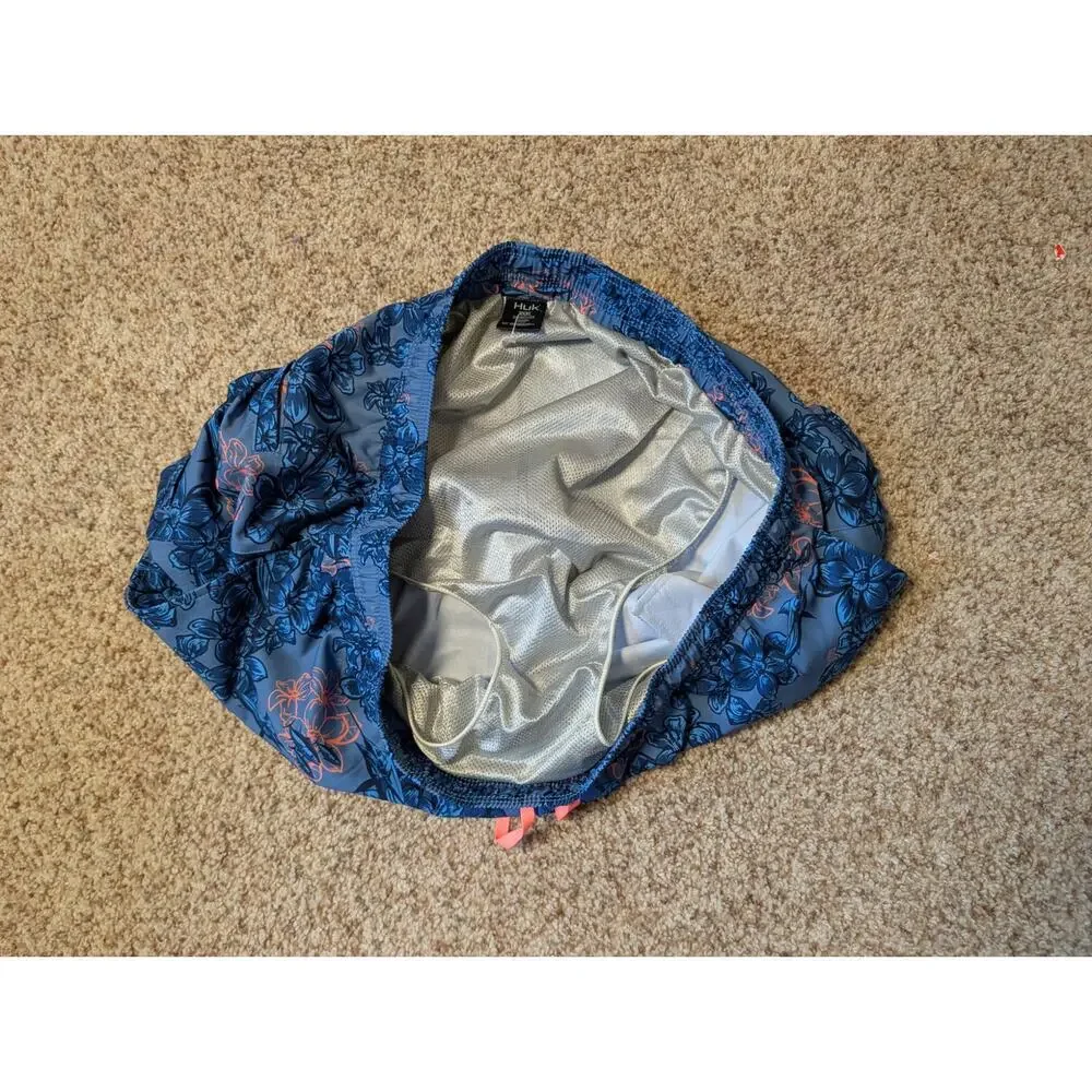 HUK Men's Volley swim trunks/shorts, XXL; Floral pattern